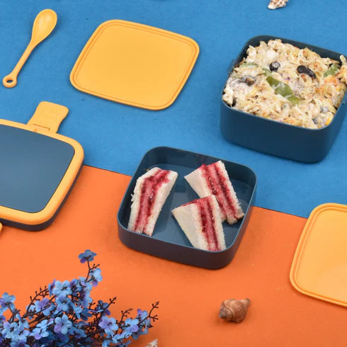 Morwee Double-Layer Portable Lunch Box