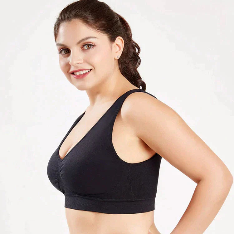 🎁 WOMEN'S COTTON SOLID NON PADDED AIR BRA (PACK OF 3) - Free Size