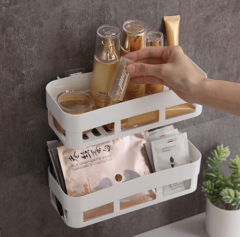 Multipurpose Bathroom & Kitchen Storage Shelf Buy 1 Get 2 Free