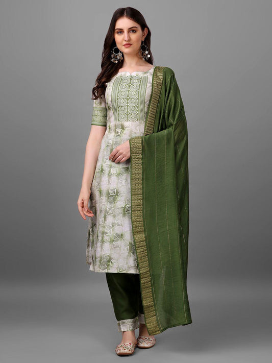Fashivo ORIGINAL™ Straight Round Neck Women Kurta Set
