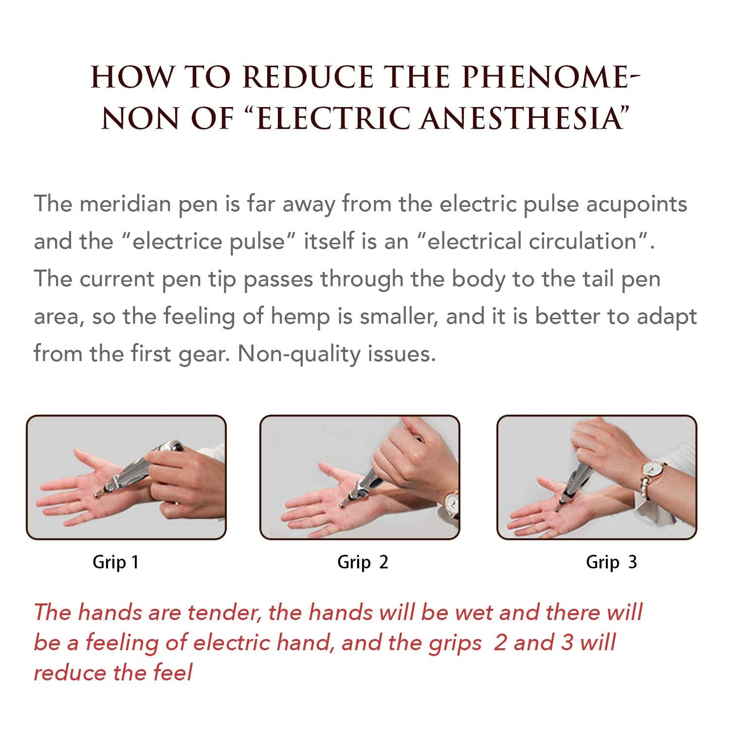 Treatocare Electronic Acupuncture Pen for Pain Relief