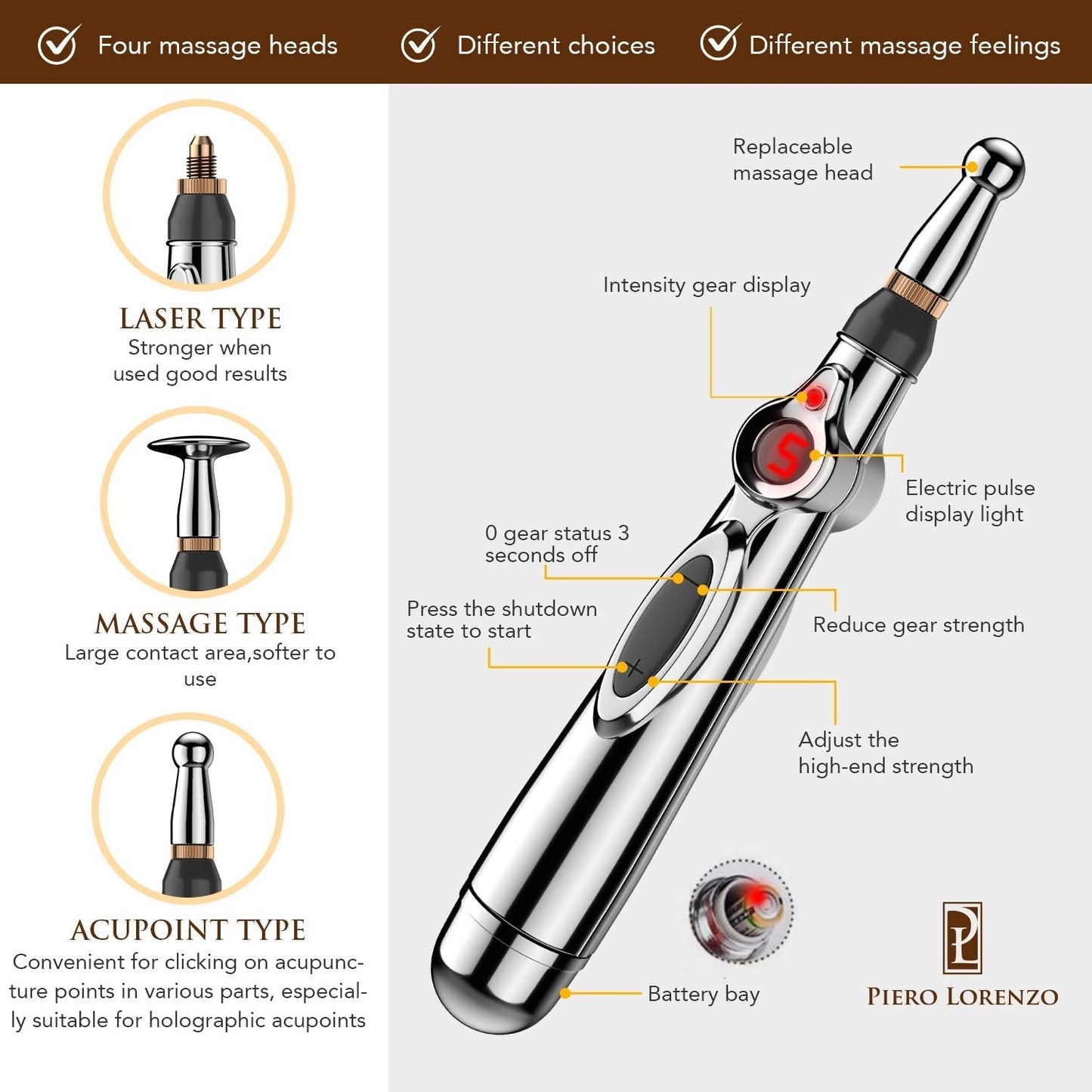 Treatocare Electronic Acupuncture Pen for Pain Relief