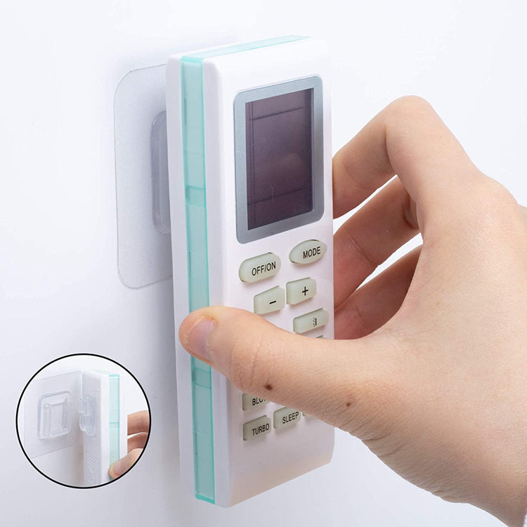Self Adhesive Wall Hooks Hanger, Strong & Transparent For Kitchen Bathroom ( Pack of 10 pairs )