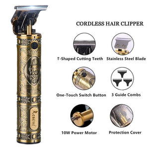 Fasharo 6 in 1 Electric Hair Trimmer for Men, Upgraded Professional Clippers Set