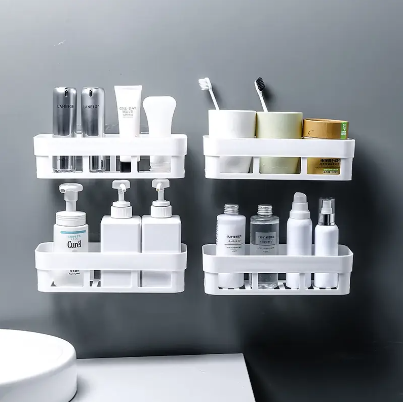 Multipurpose Bathroom & Kitchen Storage Shelf Buy 1 Get 2 Free