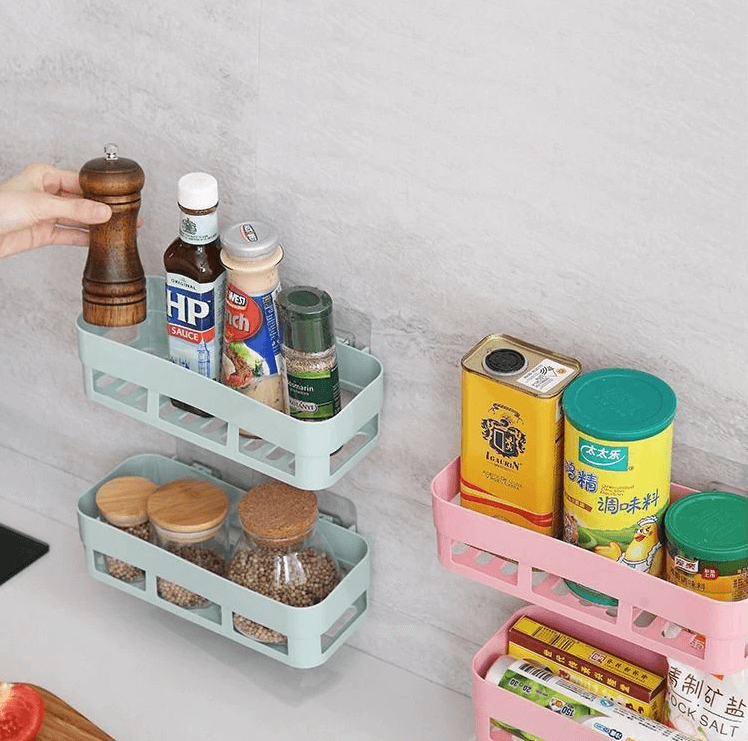 Multipurpose Bathroom & Kitchen Storage Shelf Buy 1 Get 2 Free